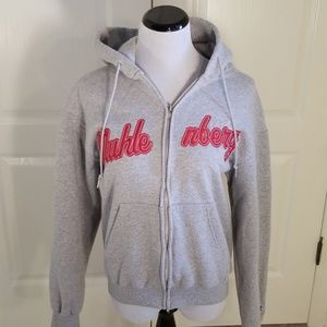 Muhlenberg college zip-up hoodie size S